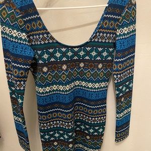 Geometric/abstract body on dress